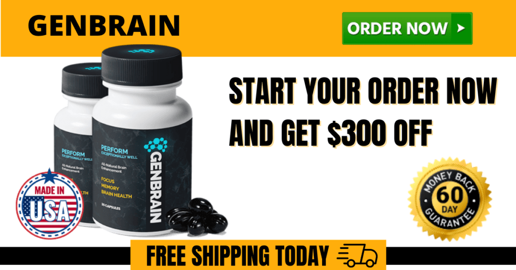 Genbrain Review - Ingredients, Benefits, Where to Buy? 1 GENBRAIN supplement